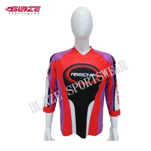 Kaos Cetak Digital Raglan Uniseks